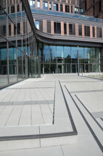 Slotted Channel ideal for the sophisticated architecture of the new campus.