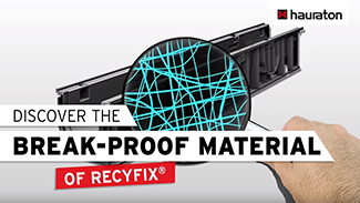 Prečo je materiál RECYFIX® nerozbitný?