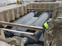 15/02/2013 - Rain water treatment at the seaport of Naples, Italy